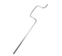 Healifty Support de Table à Repasser en Acier Inoxydable Argenté Tige Coudée et Cadre Court pour Protection Avancée Lors du Repassage Quotidien Usine