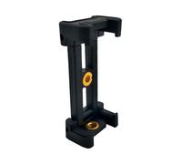 Healifty Support de Téléphone Pliable pour Selfie Adaptateur de Montage pour Trépied Compatible Smartphones Protection Rembourrée Design Compact et Portable Noir