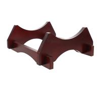Healifty Support de Tonneau à Vin en Bois pour Table, Style Rustique