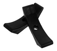 Healifty Support D'haltères 2 Pièces en Plastique Épais Coussin Antidérapant, Rack à Poids pour Haltérophilie, Porte-barre Multifonction pour Gym à Domicile, Salle de Sport et Musculation,