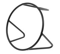 Healifty Support en Fer Noir et Présentation Sûre pour Boule de Cristal Ronde Structure Simple et Résistante pour Décoration de Maison
