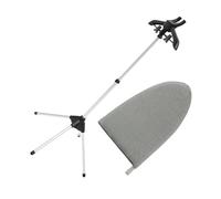 Healifty Support Pliable pour Défroisseur Vapeur avec Cintre Réglable et Planche à Repasser Portable Support Stable et Multifonction pour Vêtements Outil Pratique pour Usage Quotidien