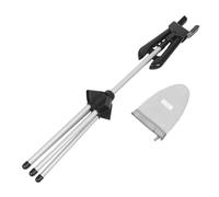 Healifty Support Pliable pour Défroisseur Vapeur Système Multifonction Portable, Alliage D'aluminium et Plastique, Accessoires Inclus, pour Vêtements et Pantalons en Dortoirs