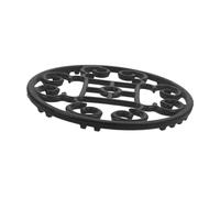 Healifty Support Wok Rond Fonte pour Gazinière Anneau Robuste pour Brûleur Répartiteur de Chaleur pour Accessoire Compact et pour Usage Domestique et Extérieur