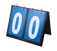 Healifty Tableau de Score Double Face Basketball Portable Compteur à Chiffres Flip Pratique et Compact pour Matchs Sportifs Utilisable Intérieur et Extérieur