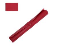 Healifty Tapis Anti-vibration pour Machine à Coudre Mat Cuir Imperméable Rouge Foncé Stabilisateur Antidérapant et Amortisseur pour Pédale de Surjeteuse Accessoire Couture Adaptable