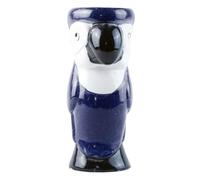 Healifty Tasse à Cocktail Hawaïenne en Céramique 550 Ml, Coupe à Vin de Fête Tiki Socle Solide et Design Perroquet, Verre à Cocktail Coloré pour Bar, Fêtes et Réunions Estivales