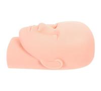 Healifty Tête de Mannequin et Usage Individuel pour Débutants en Salons de Beauté Réutilisable en Pvc Couleur Rose Fonction Massage pour Extensions de Cils