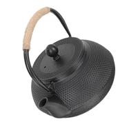 Healifty Théière Fonte sans Revêtement Petite Bouilloire Fer pour Infusion Traditionnelle Résistance Chaleur et Goût Pur pour Amateurs de Thé