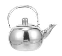 Healifty Théière Inox Épaisse avec Infuseur Amovible Passoire Fine Intégrée Théière Petite Capacité pour Feu de Cuisson Extraction Douce des Cadeau pour Amateurs de Thé