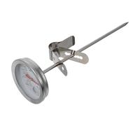 Healifty Thermomètre de Boisson Détachable Acier Inoxydable avec Clip Thermomètre à Lecture Instantanée pour Lait et Autres Portable et C