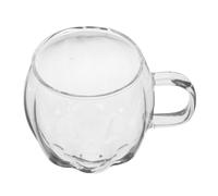 Healifty Verre à Café Citrouille Verre Borosilicate Résistant Chaud Froid Tasse Décorative Halloween pour Thé Jus