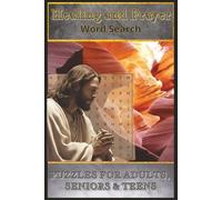 Healing and Prayer Word Search Puzzle: Word Search with Easy-to-Read Print about Redeem, Fearless, Blessed and More | 6x9 inches, 110 pages, 50+ ... for vacations, holidays and any free time.