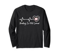 Healing Is Not Linear Tee - Mental Health Awareness Manche Longue