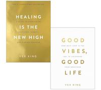 Healing Is the New High & Good Vibes, Good Life 2 Books Collection Set by Vex King