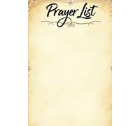 Healing Notes and Daily Prayer List