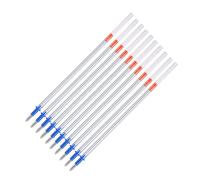 Heallege Marqueurs de Tissu argentés Rechargeables au Mercure, 100 pièces, recharges de Crayons effaçables pour Cuir et Jeans, Broderie de Tissu