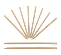 HEALLILY 10 Pièces Kit de Poignée de Ventilateur en Bambou Naturel pour Bricolage Créatif, Style Rustique et Vintage, pour Photographie Chinoise et Usage Quotidien