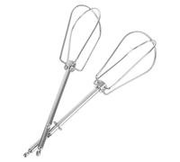 HEALLILY 2 pièces Accessoire Batteur Électrique Acier Inoxydable de Remplacement pour Mixeur Manuel Tige Agitation Fine pour Pâtisserie et Cuisine Réutilisable