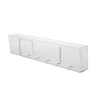 HEALLILY 2pièces Étagères Murales Transparentes pour Garçon Fille Étagères Flottantes pour Magazines Gain De Place Et Rangement Flexible