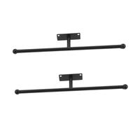 HEALLILY 2pièces Présentoir à Bijoux Mural Support Mural Pour Colliers Et Bagues Étagère à Bijoux Rustique Pour Accessoires