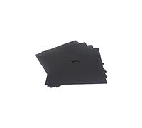 HEALLILY 4 Pièces Protège-brûleurs pour Cuisinière à Gaz Tapis De Protection Réutilisables en Revêtement Antiadhérent Résistant à La Chaleur Antidérapants Et Faciles à Nettoyer pour Plaque