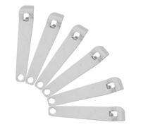 HEALLILY 6 Pièces Ouvre-flacon en Acier Inoxydable, Ouvre-capsule Multifonctionnel