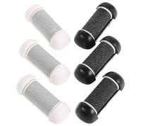 HEALLILY 6 Pièces Têtes de Rechange pour Soin de Pédicure pour Râpe Électrique avec Grossiers Moyens et Fins Accessoires Élimination des Callosités