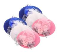 HEALLILY 6pcs Chapeaux D'oiseau Ajustables en Tissu pour Poules et Oiseaux, Confortables et Résistants, Accessoires Festifs pour Portraits Familiaux et Fêtes Couleur Couleur Aléatoire