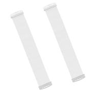 HEALLILY Accessoire pour Caisse Claire en Acier Inoxydable Argenté 20 Brins 2 Pièces pour Améliorer le Son du Tambour Facile à Installer Forme Simple Classique