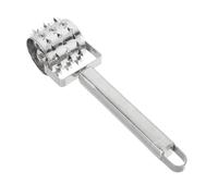 HEALLILY Attendrisseur de viande en acier inoxydable Gadget de cuisine avec poignée ergonomique résistante pour une cuisson efficace et un ramollissement de viande