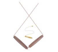 HEALLILY Baguettes De Cuivre Pur pour Détection Eau Et Énergie Outil De Divination Portable pour Recherche De Trésors Métaux