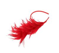 HEALLILY Bandeau à Plumes Colorées pour Mariage Accessoire Élégant pour Femmes pour Cosplay Tea Party