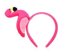 HEALLILY Bandeau Flamant Rose Accessoire De Tête De Fête Bandeau De Déguisement Mignon Pour Adultes Serre-tête Tissu Léger Pour Coiffure Facile Et Soins Du Visage