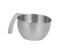 HEALLILY Bol doseur en acier inoxydable avec poignée multi-usage pour mélanger et sauce avec marques de mesure Prise en main confortable pour une cuisson précise et une préparation des boissons