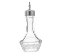 HEALLILY Bouteille Bitters en Verre de Style avec Joint Anti-Fuite Portable pour Bar, Maison, Restaurant - Distributeur d'amer Vintage