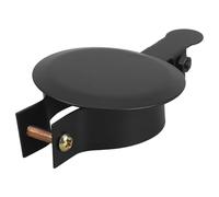 HEALLILY Capuchon de Ventilation Noir en Fer pour Tuyau D'échappement de Générateur Diesel, Protection Anti-Pluie Extérieure Facile à Installer pour Ventilation de Toit