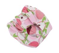 HEALLILY Couches pour Petits Animaux et Transport Sécurisé Ceinture Extensible en Polyester et Fermetures aux Jambes, Lavables en Machine, pour Déplacements Courts