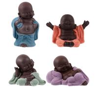 HEALLILY Décoration Maitreya 9 X 6 X 6.8 Cm Figurine Rieur Sculpture Ornement pour Maison Bureau