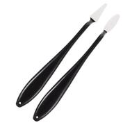 HEALLILY Ensemble de 4 Pièces Gomme de Dessin Noire en Éponge Pp Ergonomique pour Artistes, Outil de Mélange D'ombres pour Croquis et Esquisses Précis