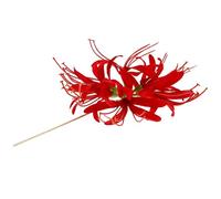 HEALLILY Épingle à Cheveux Usage Polyvalent Rouge Accessoire Élégant et Résistant en Alliage de Zinc pour Chignons pour Tenue Moderne ou Traditionnelle