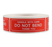 HEALLILY Étiquettes Autocollantes Fragile Stickers Handle With Care Durables pour Emballage et Expédition Autocollants Adhésifs Compacts Résistants pour Surfaces Lisses