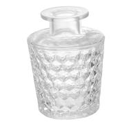 HEALLILY Flacon diffuseur d'aromathérapie en Verre Transparent en Forme de cône pour la Maison, Le Bureau, Le Spa, la avec Design Rechargeable pour huiles essentielles