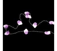 HEALLILY Guirlande Lumineuse de Noël USB 30 Pierres de Cristal Blanc, Décoration Intérieure Créative et Chic, Suspendue et Facile à Installer pour Ambiance Festive