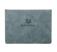 HEALLILY Housse de protection pour certificat de naissance - Motif cheval rétro - Pour documents - Résistant à l'usure - Rangement pratique