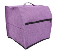 HEALLILY Housse pour Machine à Coudre en Tissu Oxford avec Six Poches de Rangement, Poignée Intégrée, Protection Anti-poussière pour Couture à Domicile Cours