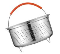 HEALLILY Insert de Panier Vapeur en Acier Inoxydable 304 pour Cuiseur Vapeur 2l, Résistant à L'usure Chauffage Uniforme, pour Légumes et Fruits de Mer