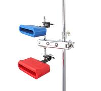 HEALLILY Jam Block Plastic Latin Percussion Block Drum Kit d'outils de musique batterie et accessoires pour batterie (Bleu)