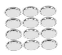 HEALLILY Lot de 12 supports de sachets de thé en acier inoxydable pour thé en vrac pour la maison, le bureau et les salons de thé, empêche les gouttes et garde les sachets de thé propres