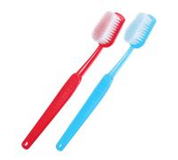 HEALLILY Lot de 2 brosses à dents géantes - Accessoire de photo léger et portable - Accessoires de fête surdimensionnés pour photomaton, farces, tournages de modélisation et spectacles uniques sur